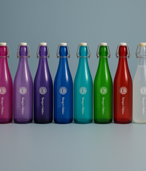 Glass water Bottles 1000ml 1pc