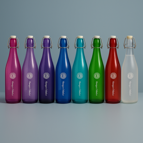Glass water Bottles 1000ml 1pc