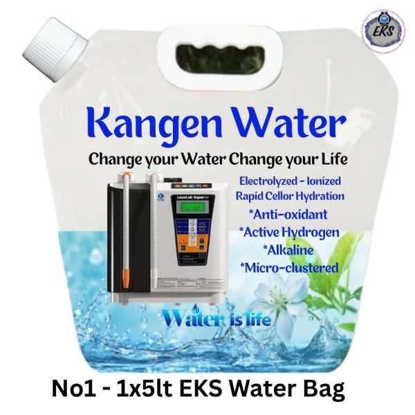 Kangen Water Bags (2 Liters Each) - Set of 5 Pack - Image 4