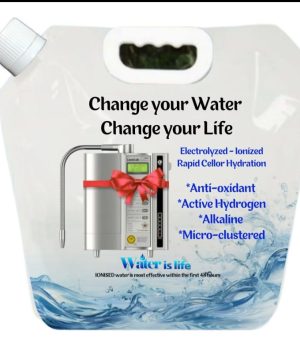 Kangen Water Bags (2 Liters Each) - Set of 5 Pack