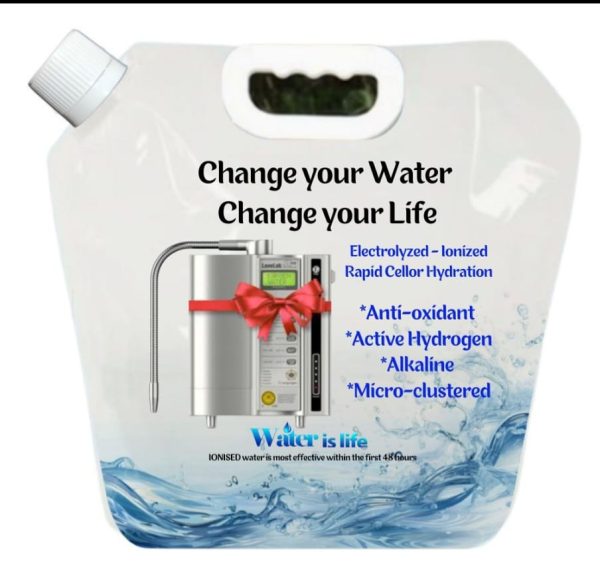 Kangen Water Bags (2 Liters Each) - Set of 5 Pack