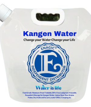Kangen Water Bags (3 Liters Each) -  Set of 5 Pack